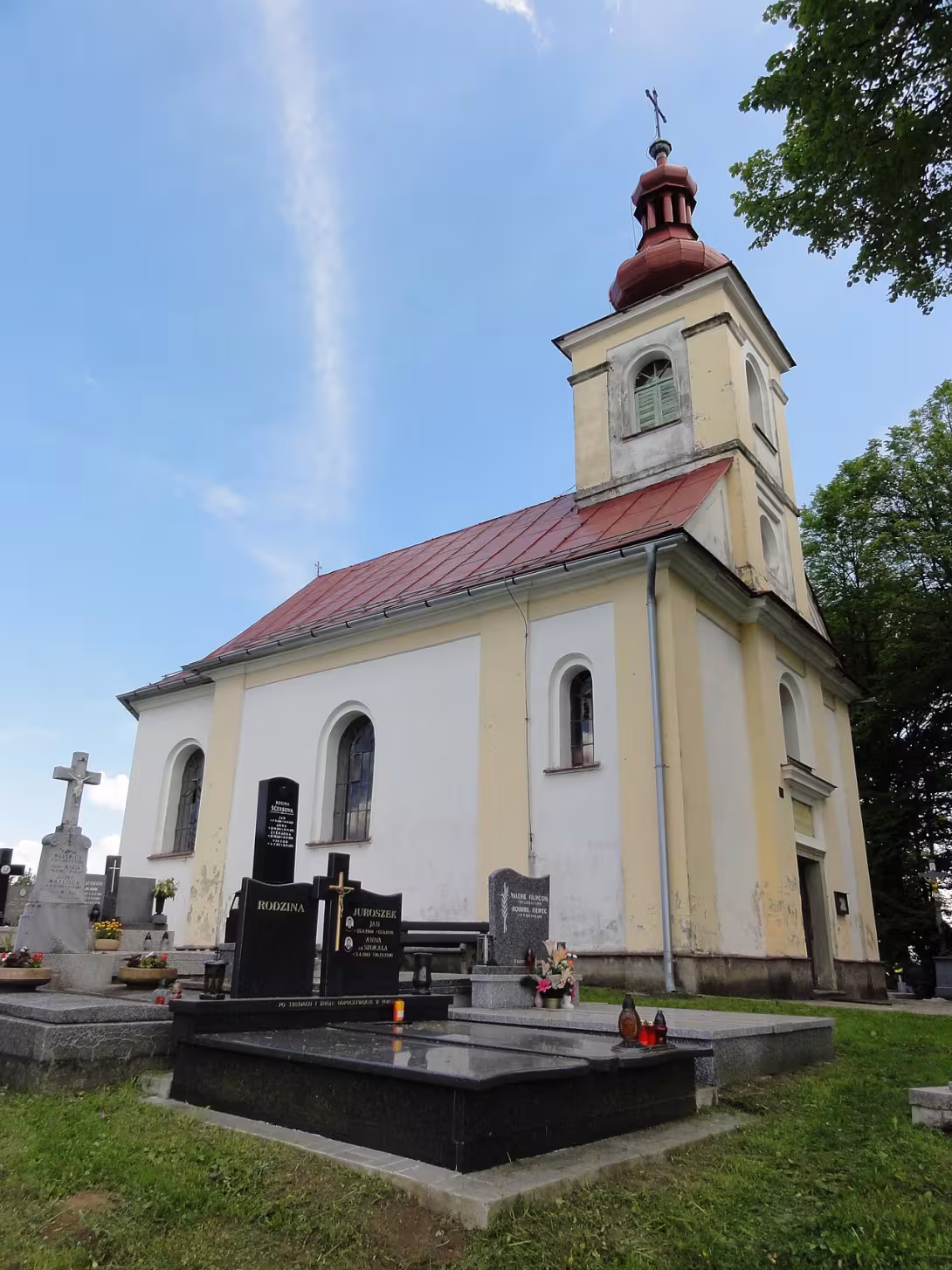 Today's view – Kostel Prozřetelnosti Boží (Koňákov)
