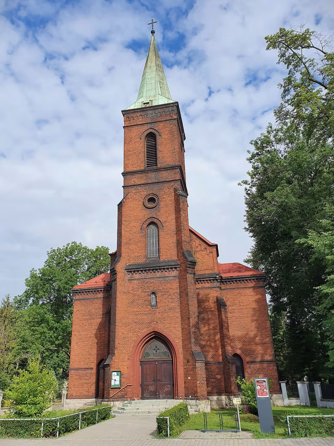 Dnešní pohled – Kostel Slezské církve evangelické