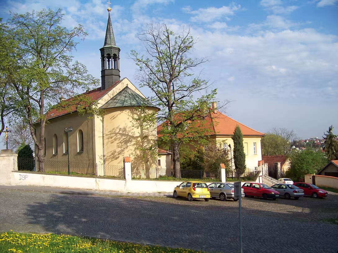 Dnešný pohľad – Kostel Stětí svatého Jana Křtitele v Hostivaři