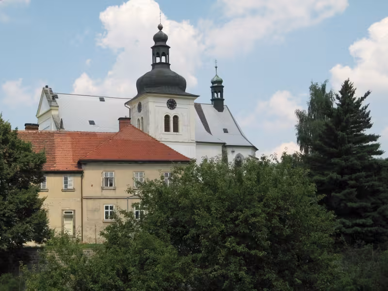 Today's view – Kostel Tří králů (Libouchec)