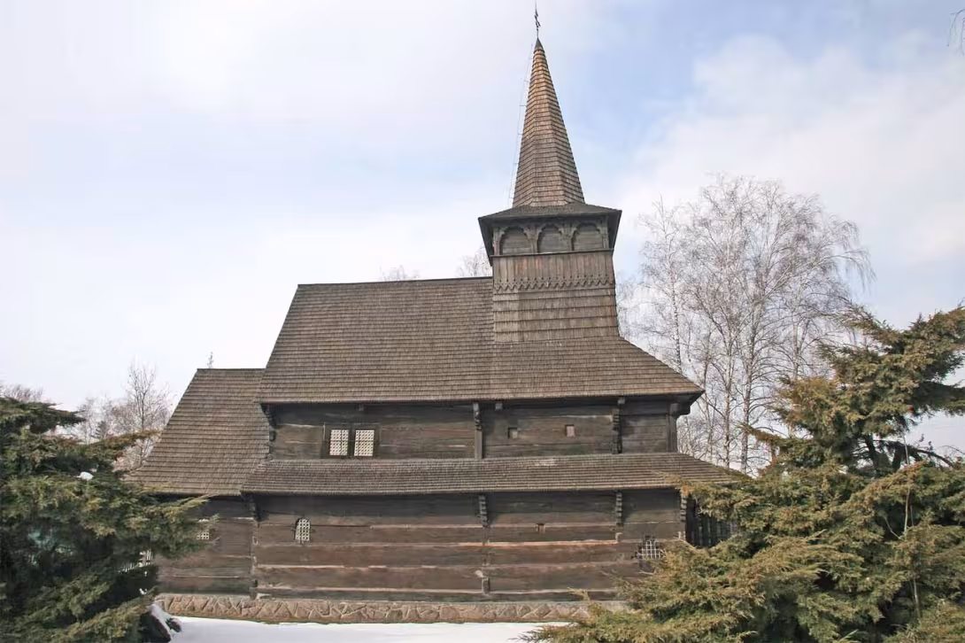 Dnešní pohled – Kostel Všech svatých (Dobříkov)