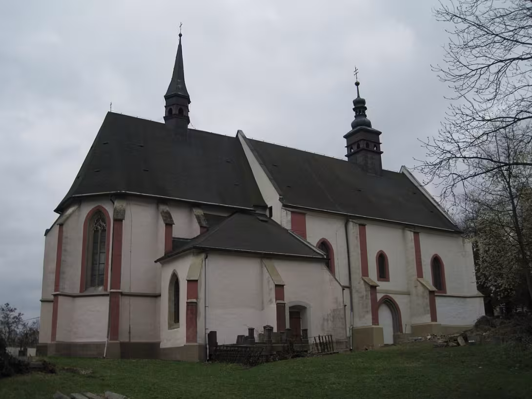 Dnešní pohled – Kostel Všech svatých (Severní Předměstí)