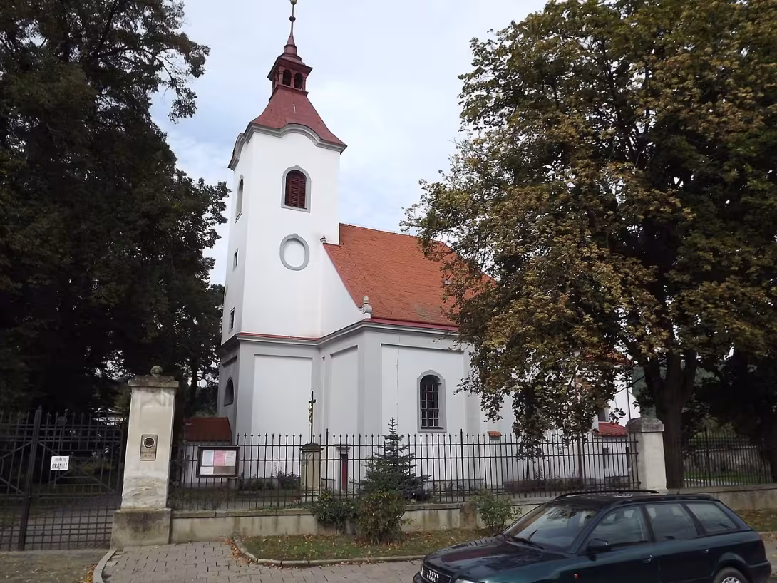 Dnešní pohled – Kostel Všech svatých (Moravský Krumlov)