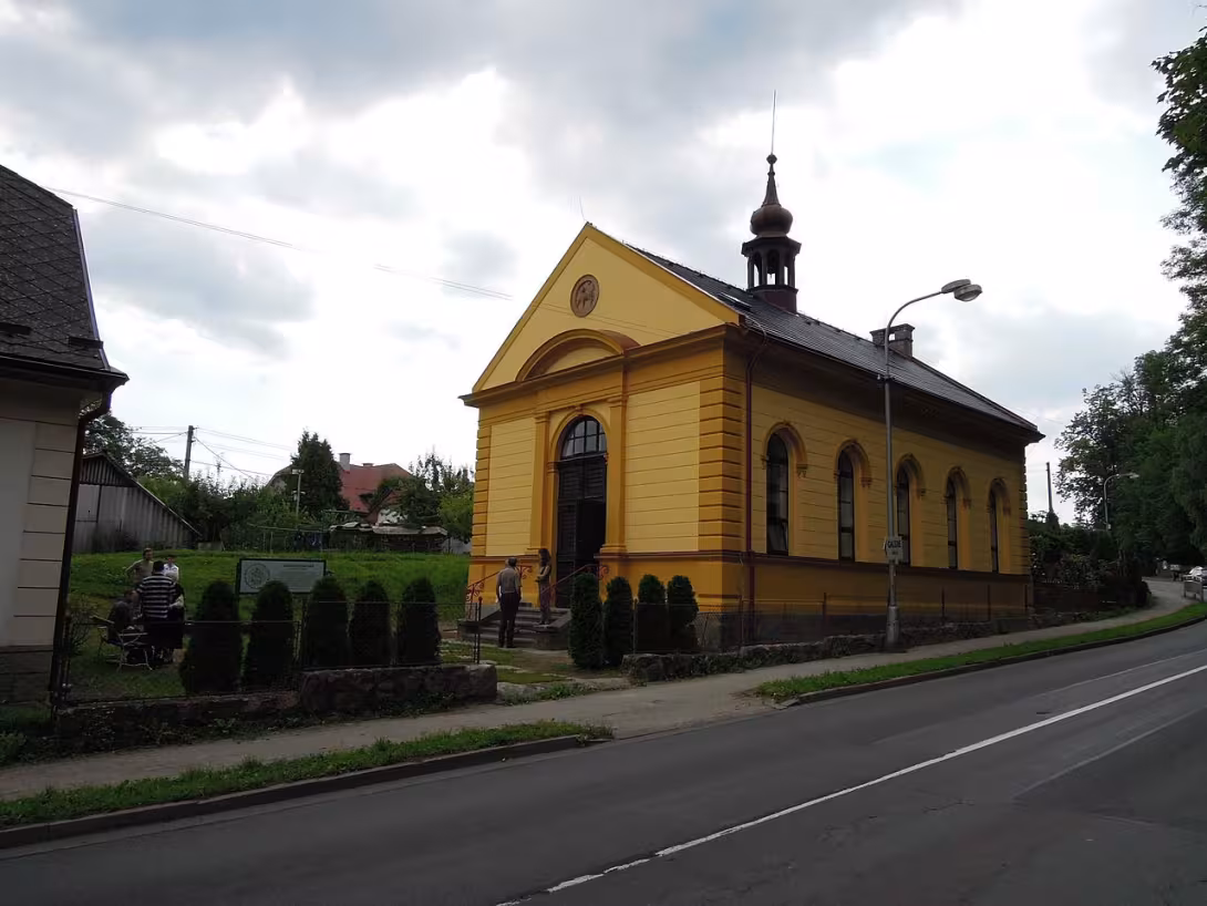 Dzisiejszy widok – Kostel obnovené Jednoty bratrské
