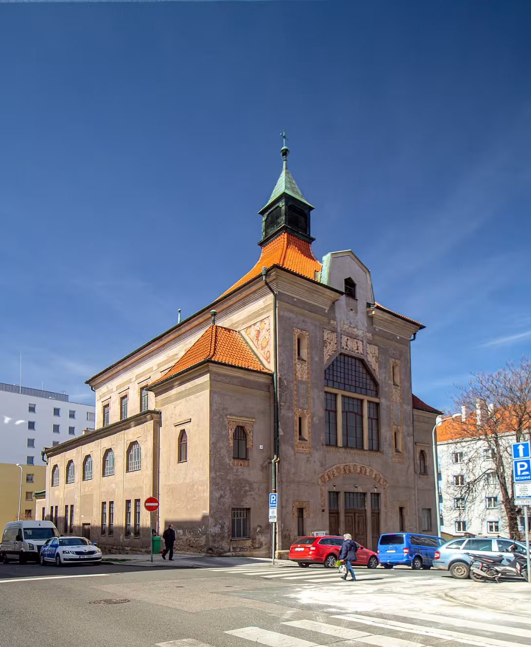 Dnešní pohled – Kostel svaté Anny (Žižkov)