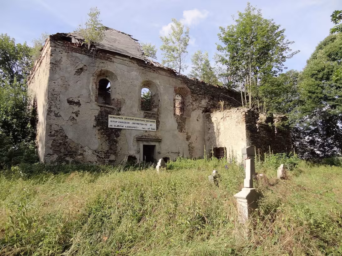 Today's view – Kostel svaté Anny (Žebráky)