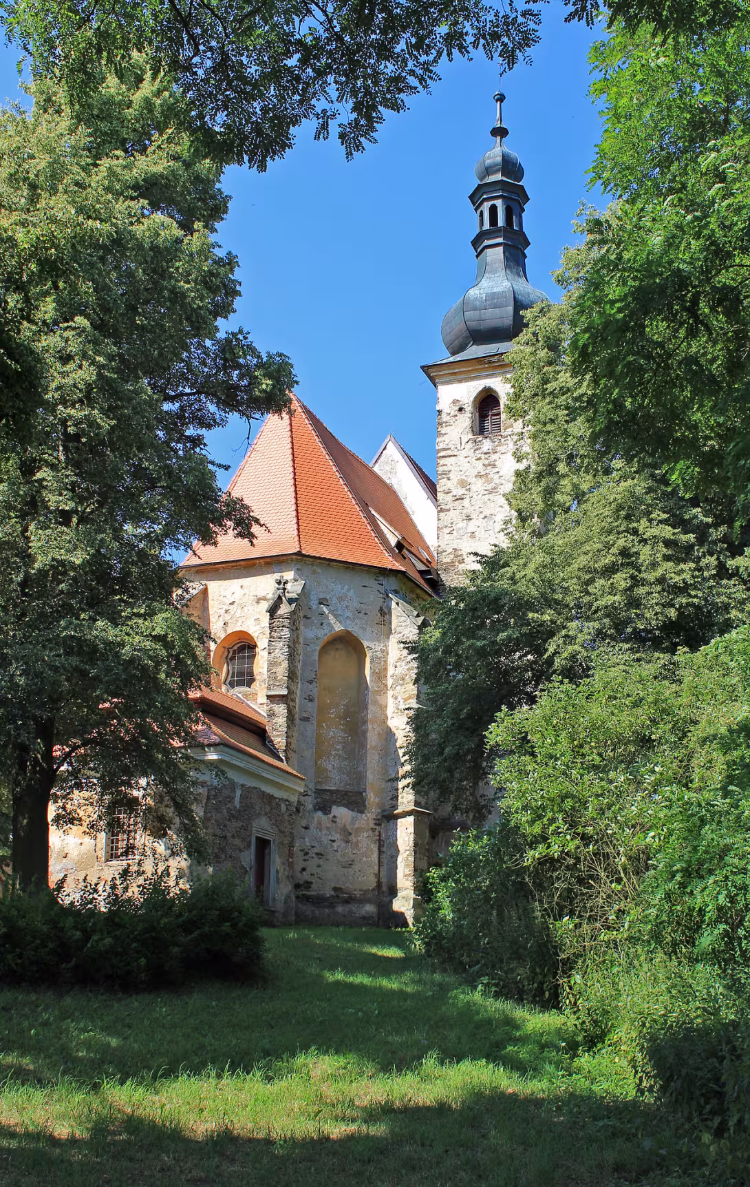 Dnešní pohled – Kostel svaté Anny na Vršíčku