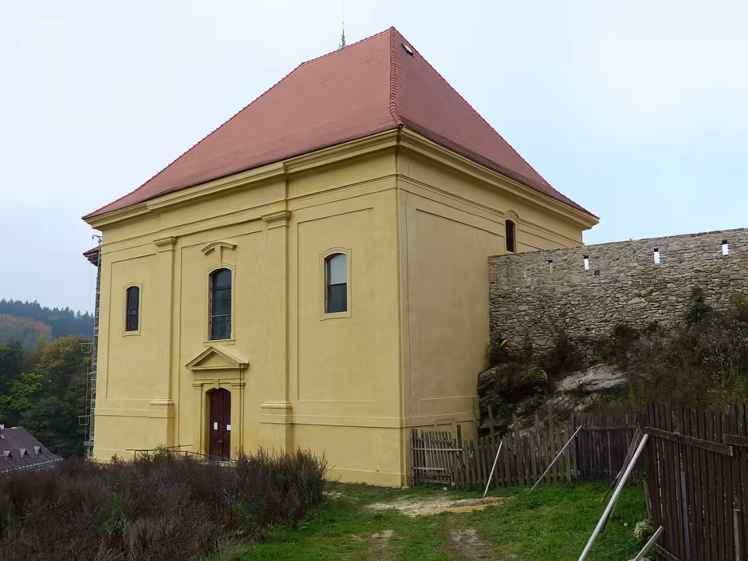 Dnešní pohled – Kostel svaté Kateřiny (Libá)