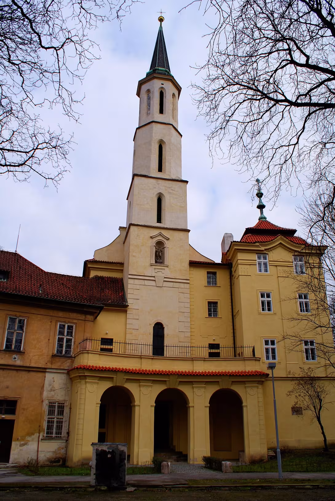 Dnešní pohled – Kostel svaté Kateřiny Alexandrijské v Praze
