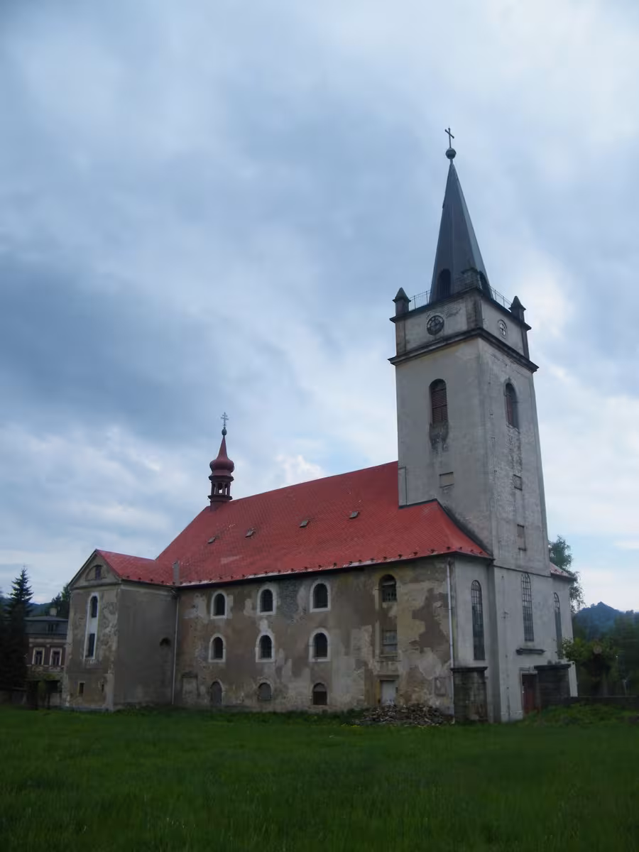 Dnešní pohled – Kostel svaté Kateřiny Sienské
