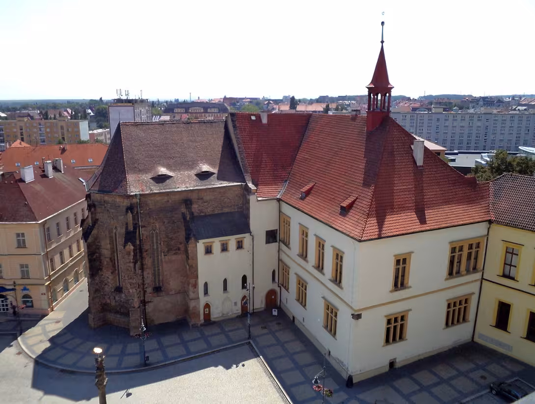 Today's view – Kostel svaté Kateřiny v Chomutově