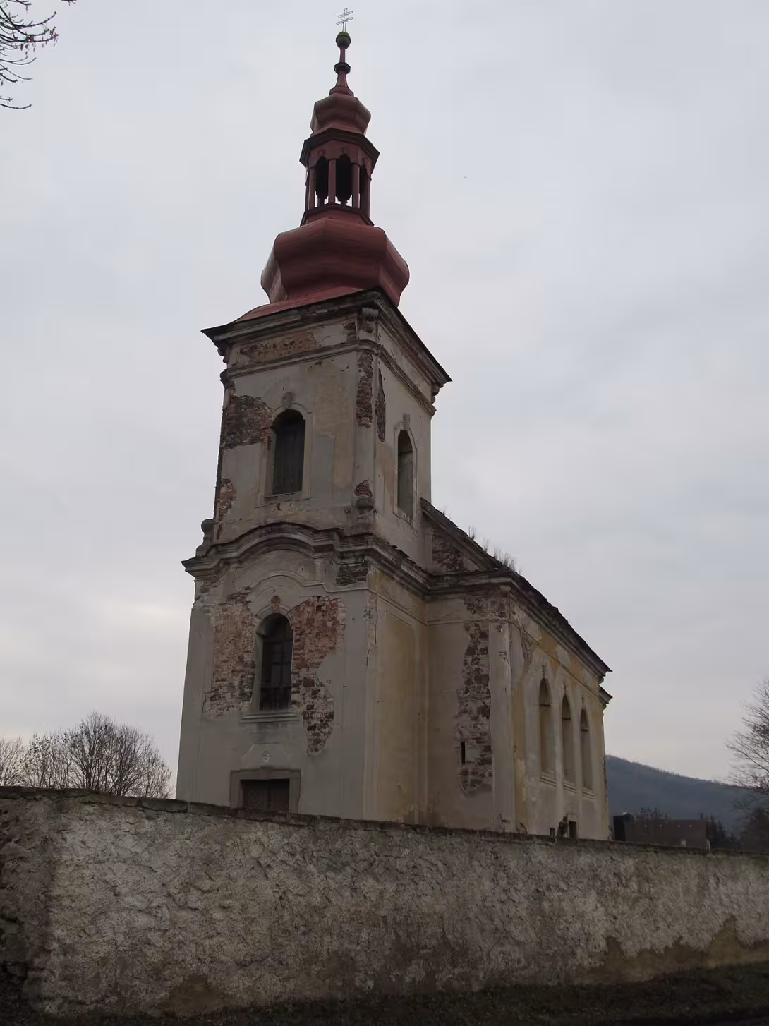 Dzisiejszy widok – Kostel svaté Markéty (Skytaly)