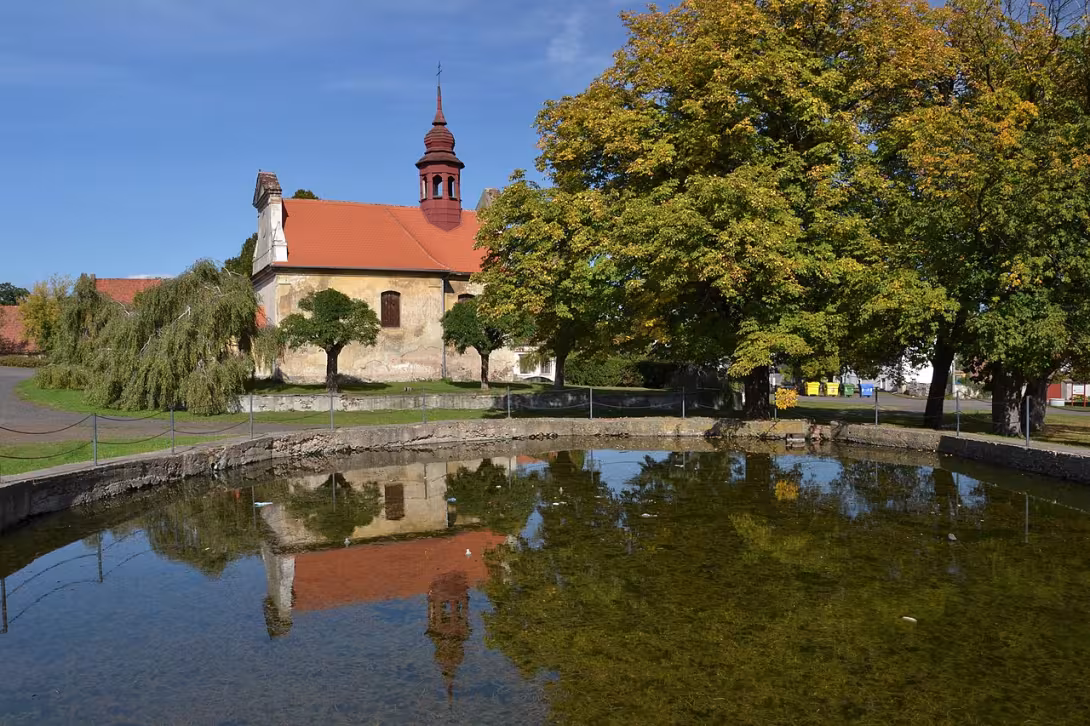 Dnešní pohled – Kostel svaté Markéty (Vintířov)
