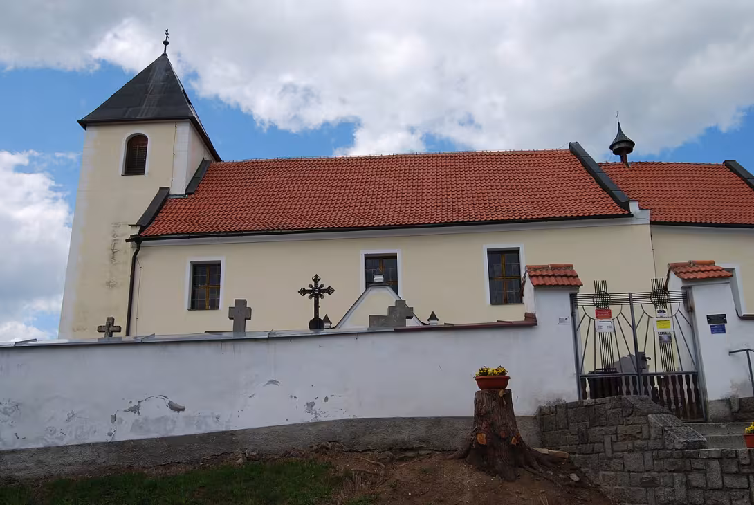 Dnešní pohled – Kostel svaté Maří Magdalény (Svatá Maří)