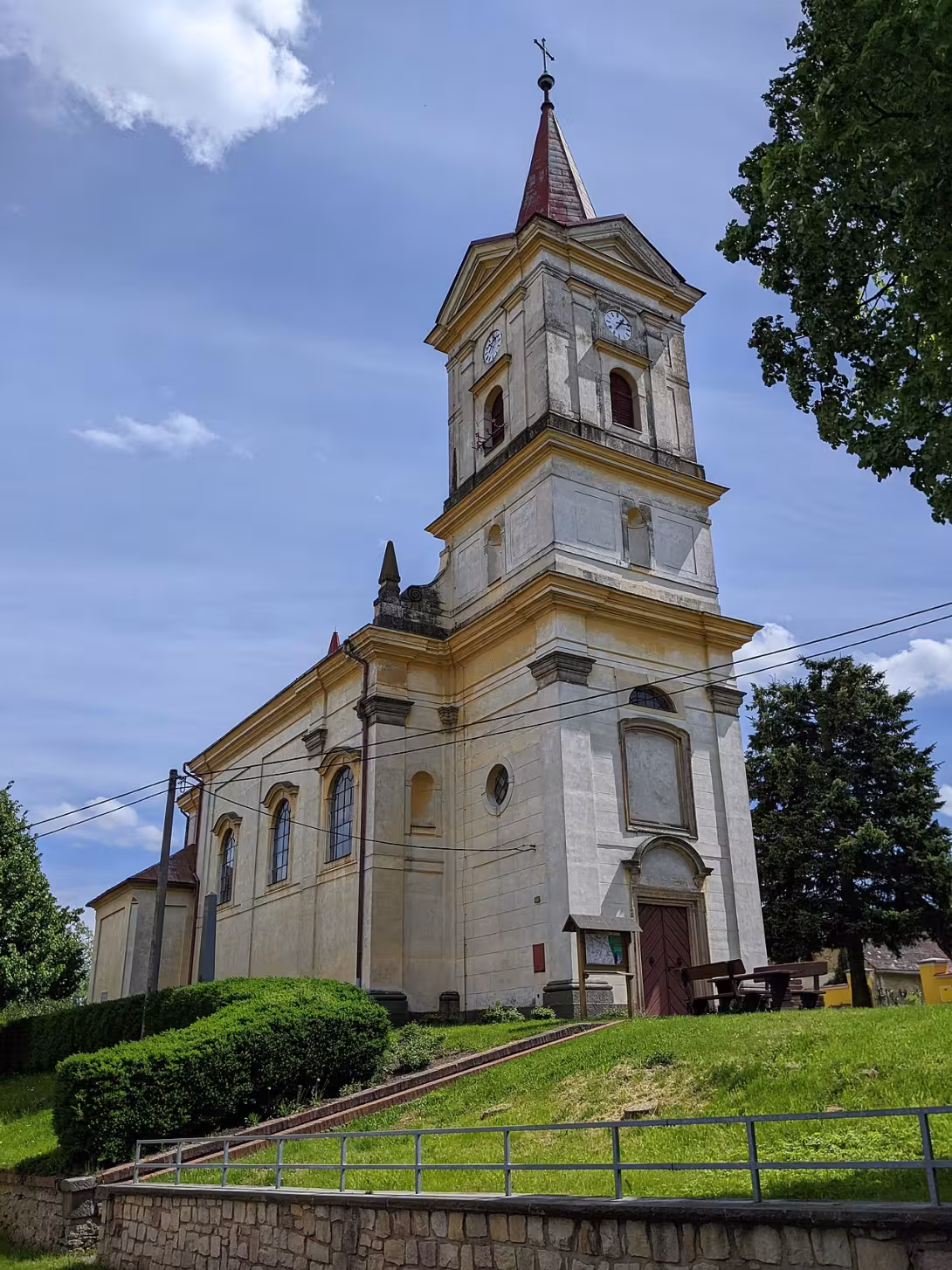 Dnešní pohled – Kostel svaté Máří Magdaleny (Heřmanice)