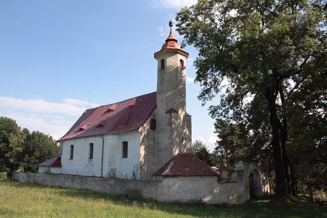 Dnešní pohled – Kostel svaté Máří Magdaleny (Arnoltice)