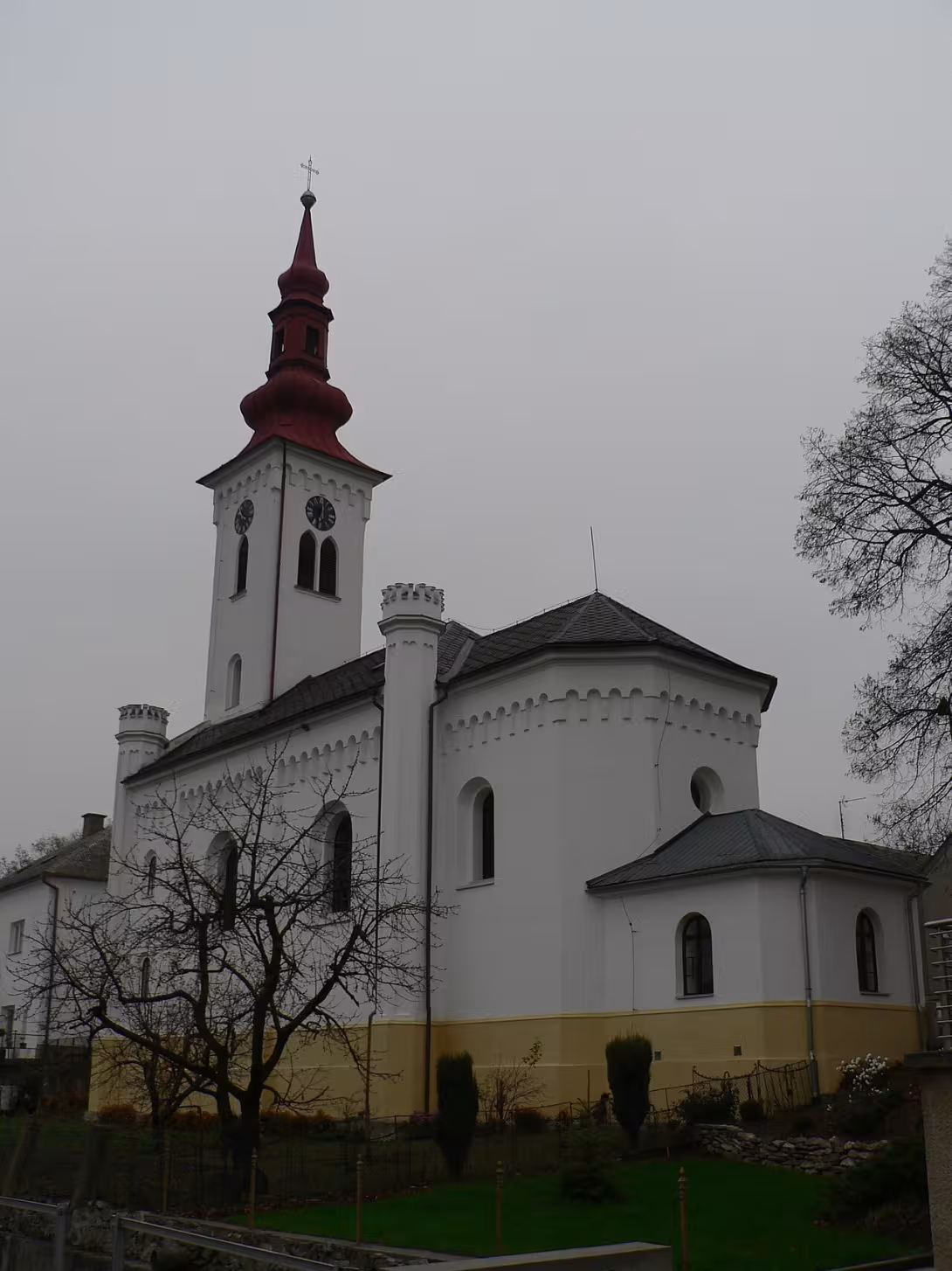 Dnešní pohled – Kostel svatého Antonína Paduánského (Třeština)