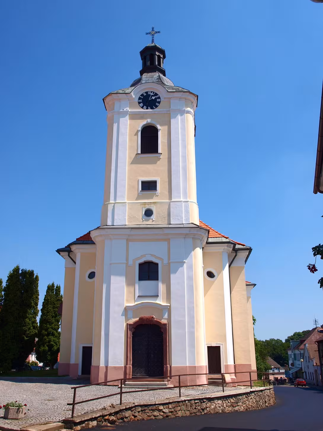 Today's view – Kostel svatého Bartoloměje (Divišov)