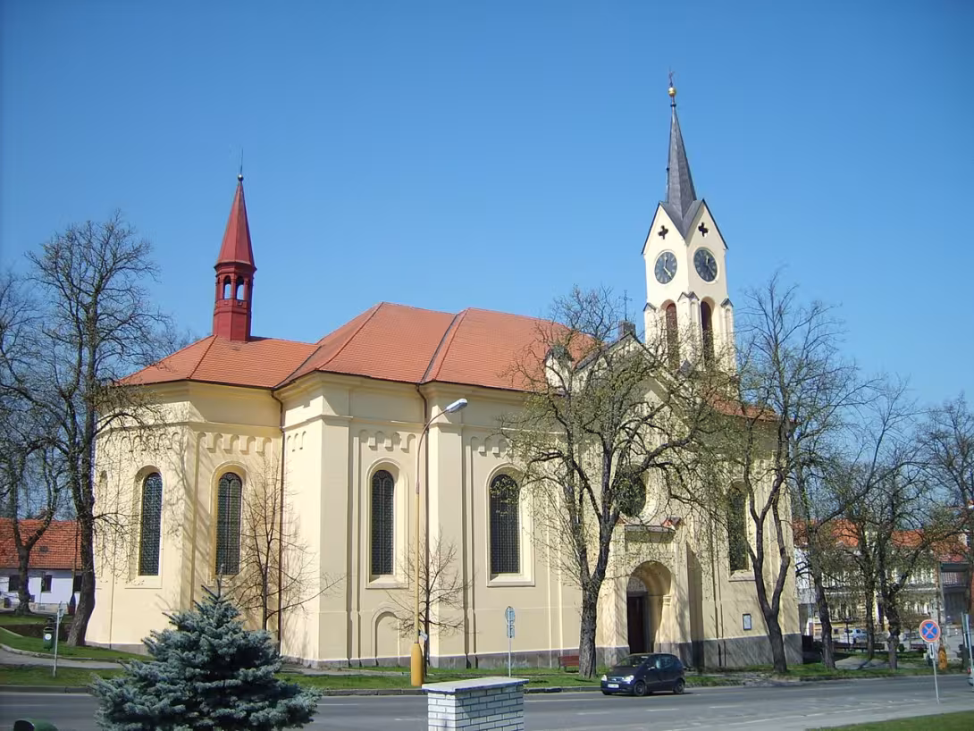 Dnešní pohled – Kostel svatého Bartoloměje (Milevsko)