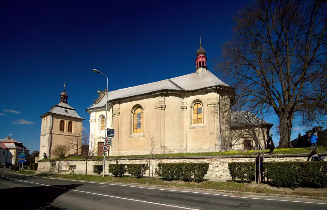 Dnešní pohled – Kostel svatého Bartoloměje (Kostomlaty nad Labem)