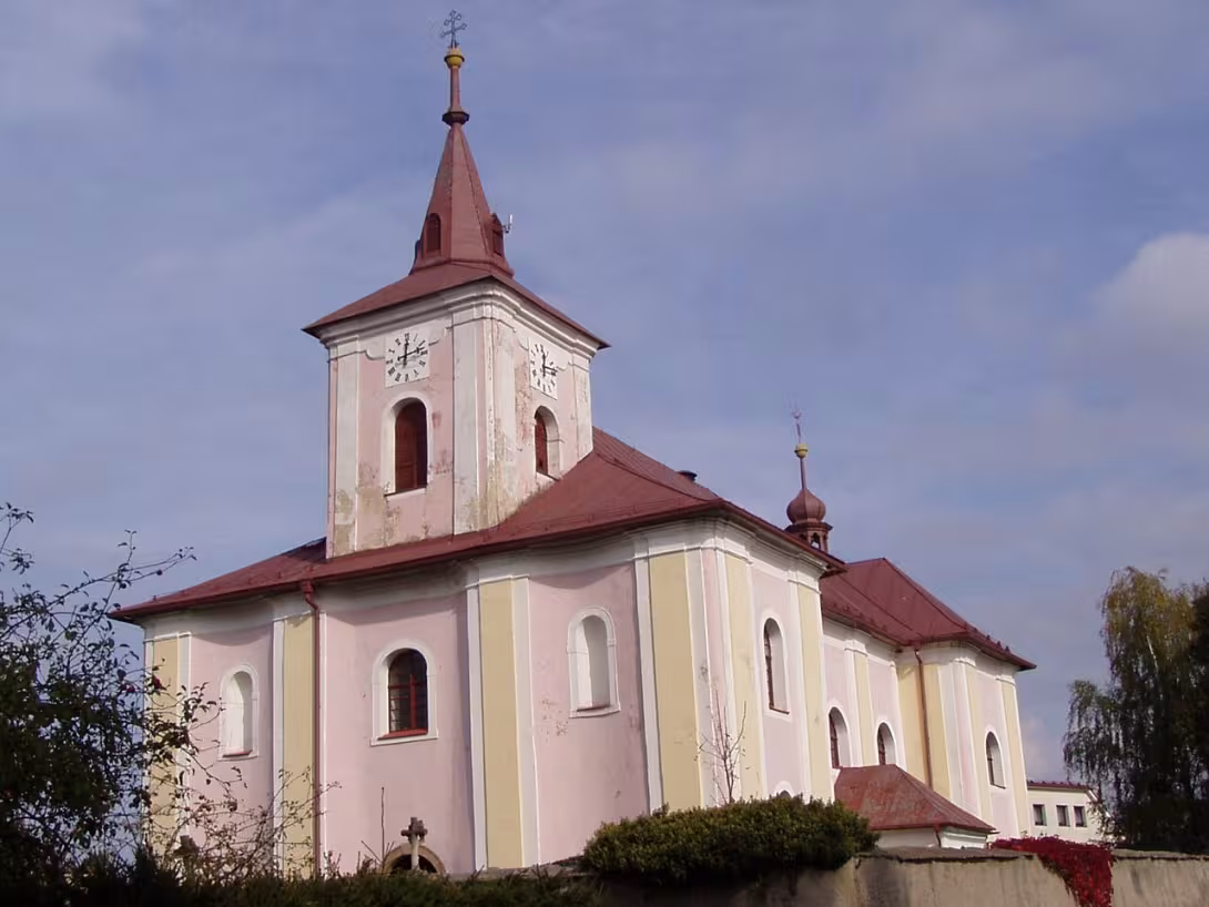 Dnešní pohled – Kostel svatého Bartoloměje (Bystré)