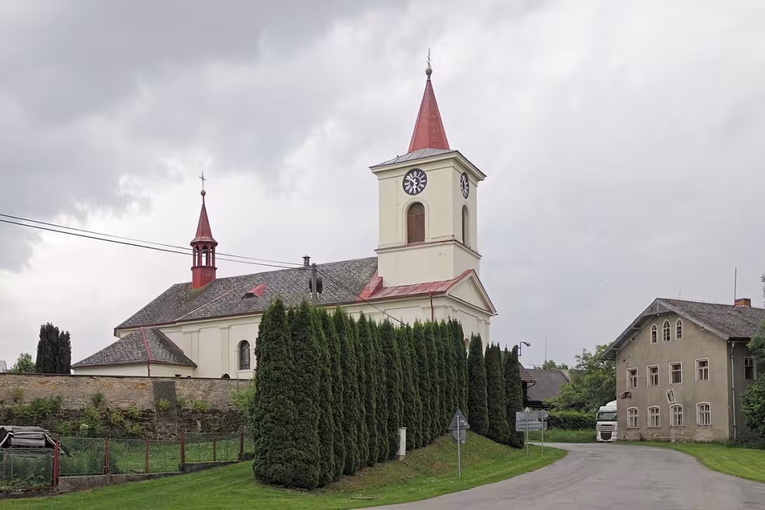 Dnešní pohled – Kostel svatého Bartoloměje (Sezemice)