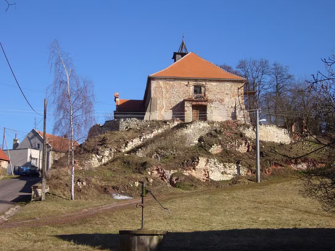 Dnešní pohled – Kostel svatého Bartoloměje (Nečemice)