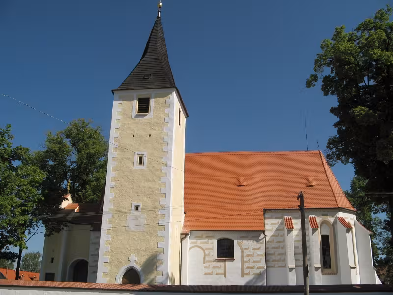 Heutige Ansicht – Kostel svatého Bartoloměje (Mladošovice)