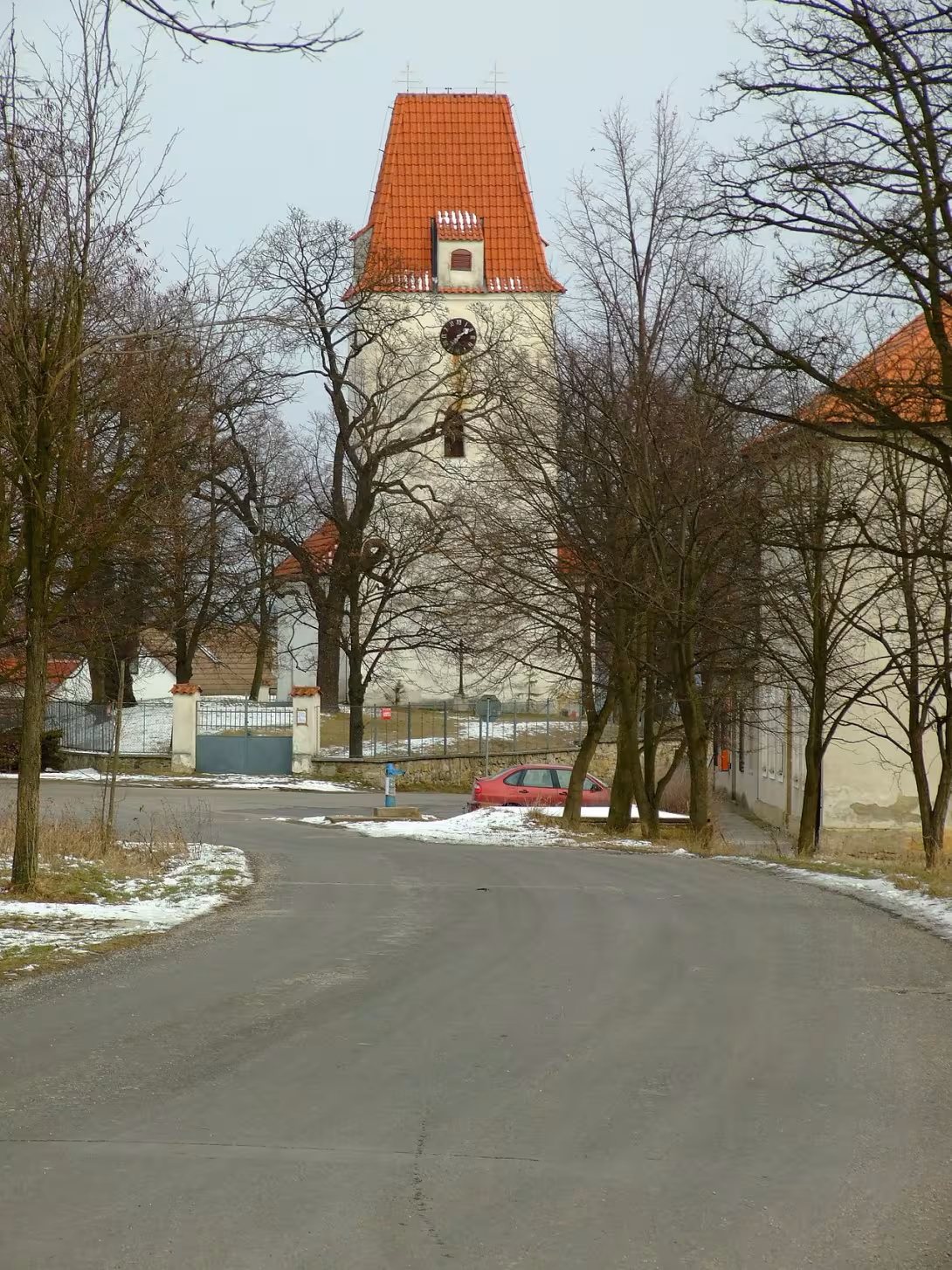 Dnešní pohled – Kostel svatého Bartoloměje (Vráž)