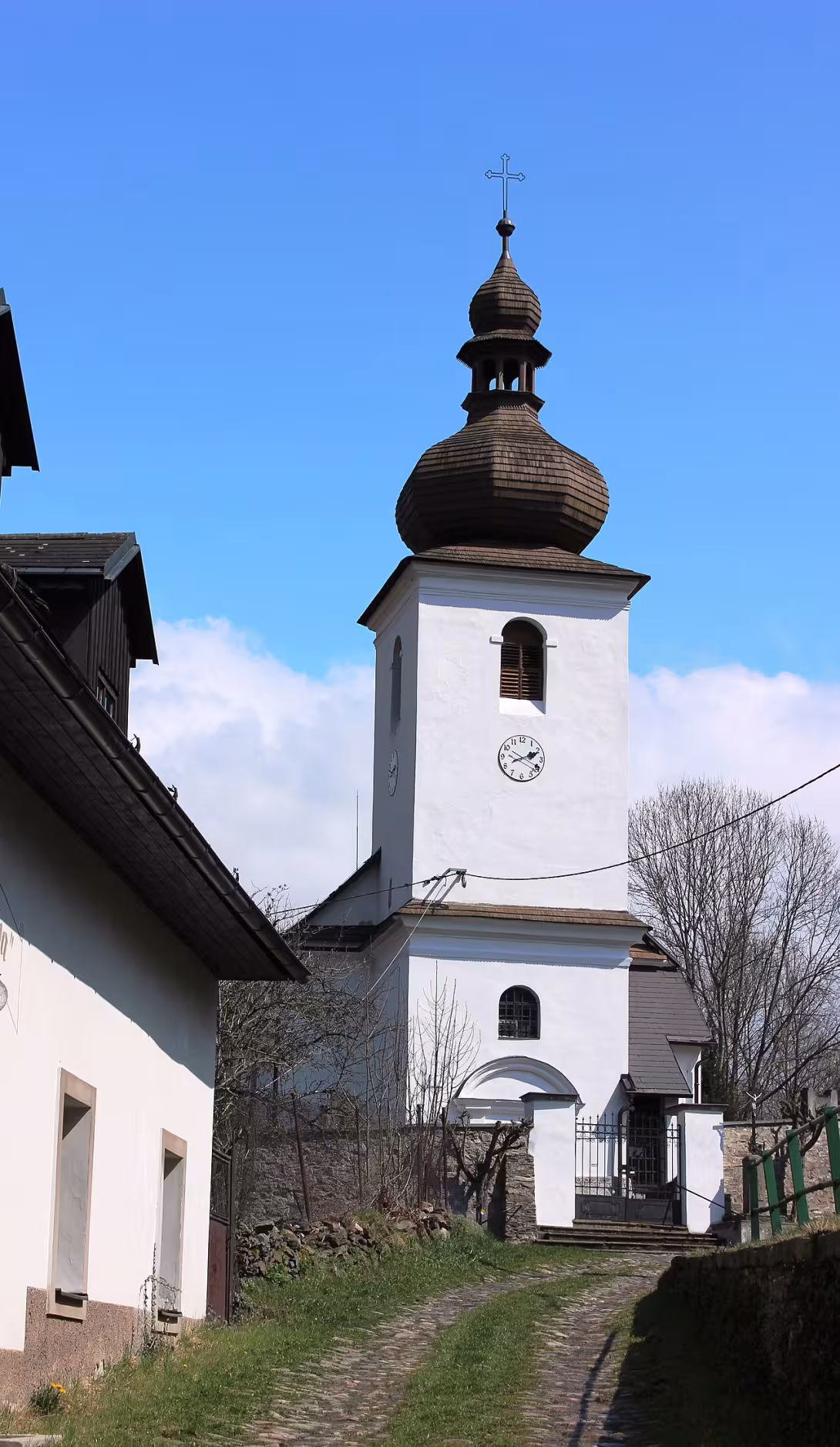 Dnešní pohled – Kostel svatého Bartoloměje (Rejštejn)