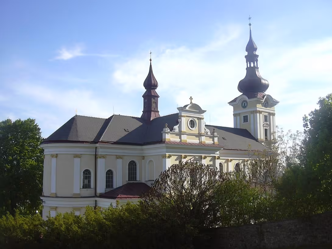 Dnešní pohled – Kostel svatého Benedikta (Pustiměř)