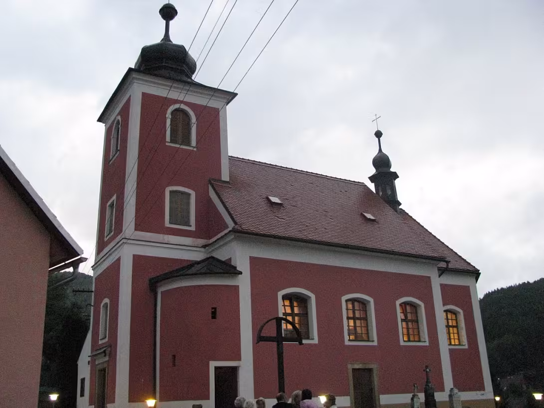 Dnešní pohled – Kostel svatého Diviše