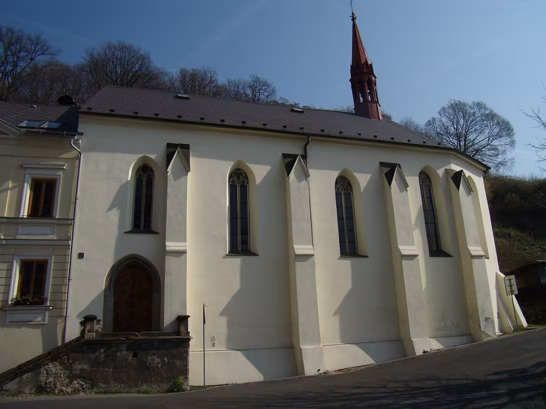 Dnešní pohled – Kostel svatého Ducha (Krupka)
