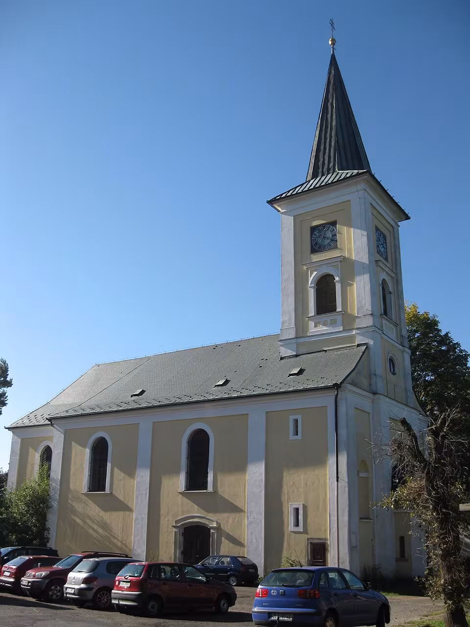 Dnešní pohled – Kostel svatého Ducha (Rýnovice)