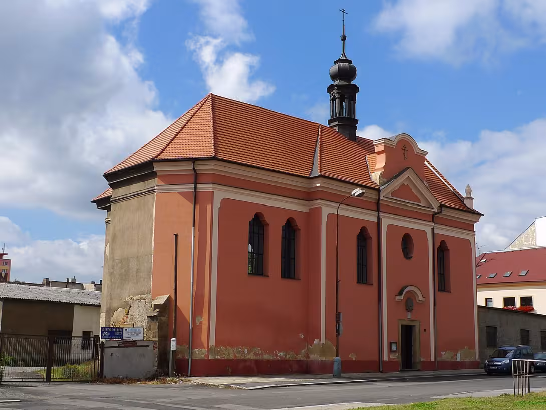 Dnešní pohled – Kostel svatého Ducha (Chomutov)