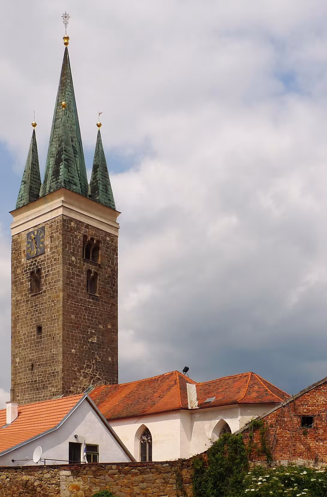 Dnešní pohled – Kostel svatého Ducha v Telči