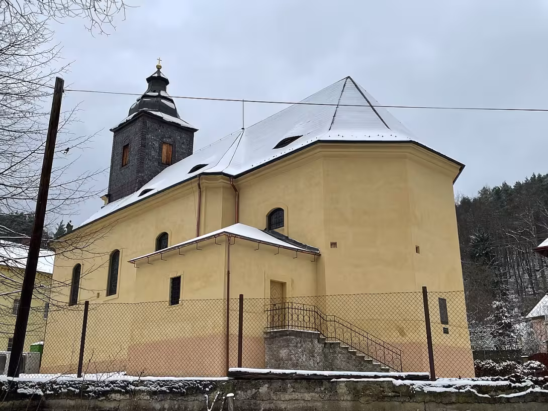 Dnešní pohled – Kostel svatého Františka Xaverského