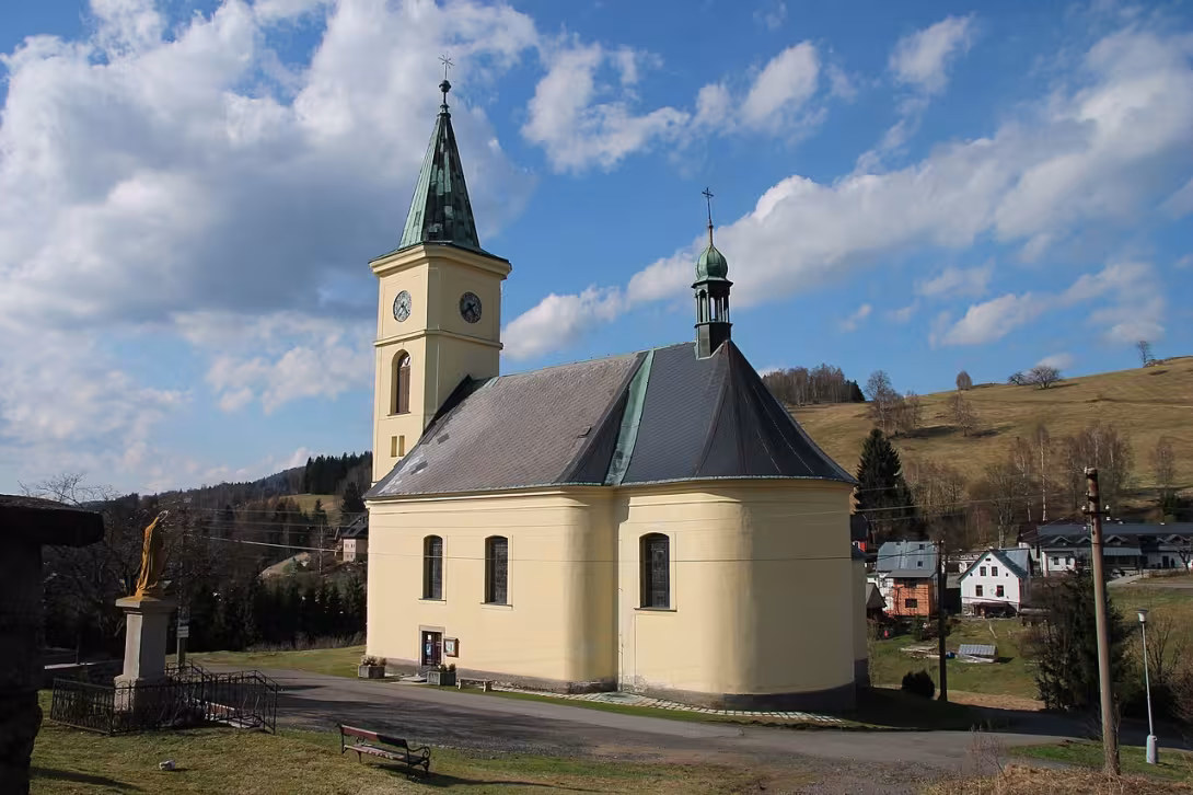 Dnešný pohľad – Kostel svatého Františka z Pauly