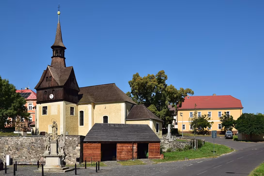 Today's view – Kostel svatého Havla (Úhošťany)