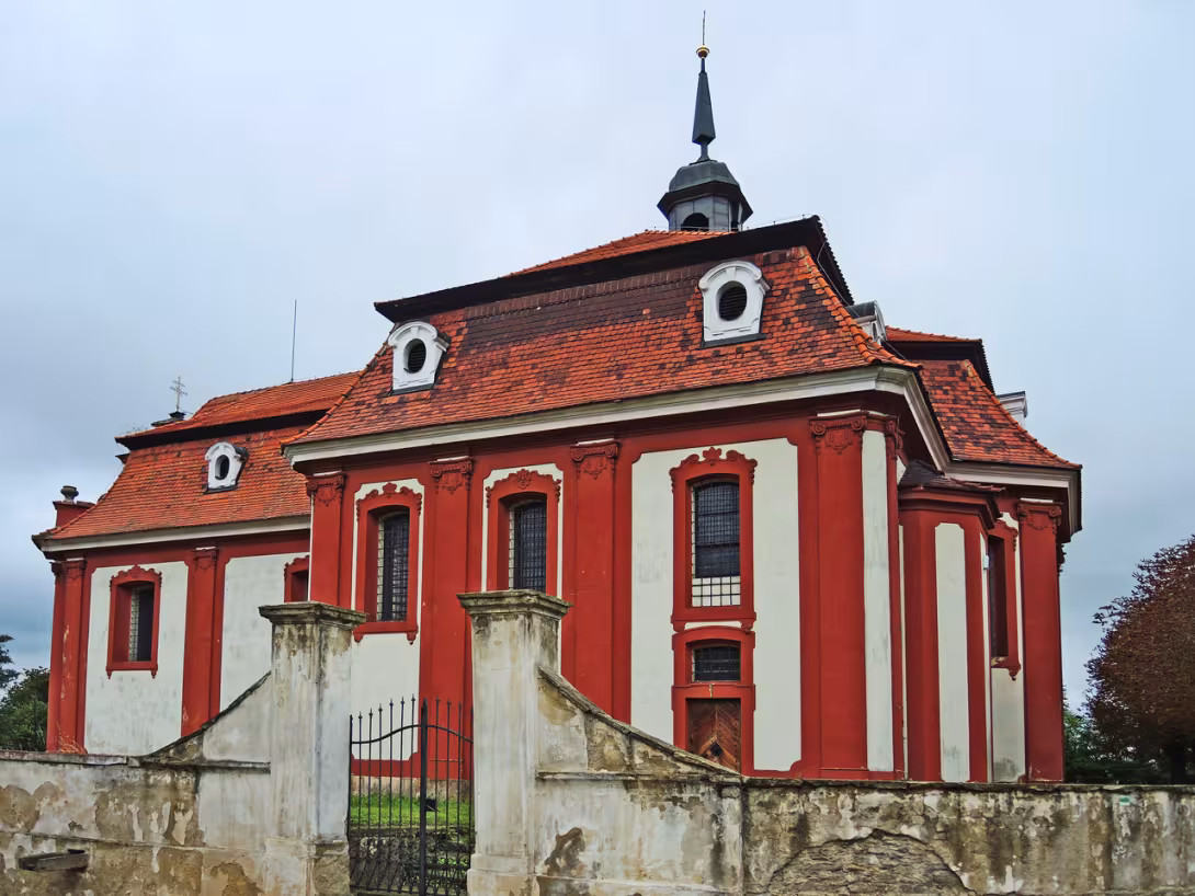 Dnešní pohled – Kostel svatého Havla (Liběchov)