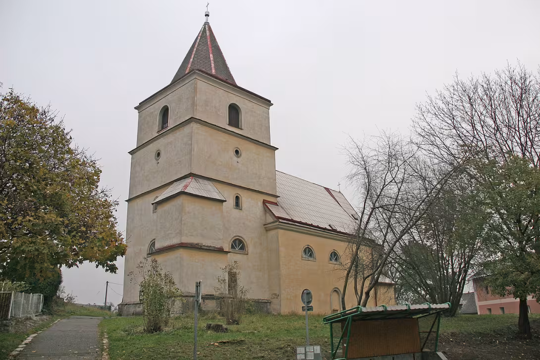 Dnešní pohled – Kostel svatého Jakuba (Bílá Třemešná)