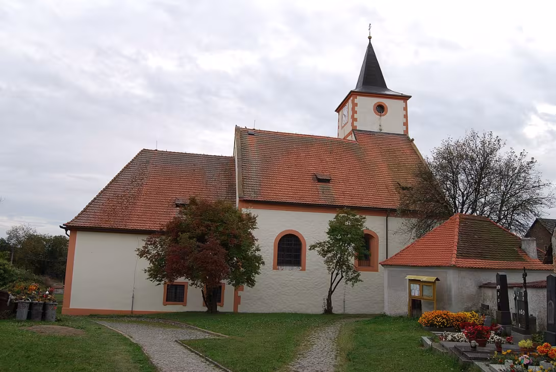 Dnešní pohled – Kostel svatého Jakuba (Kasejovice)