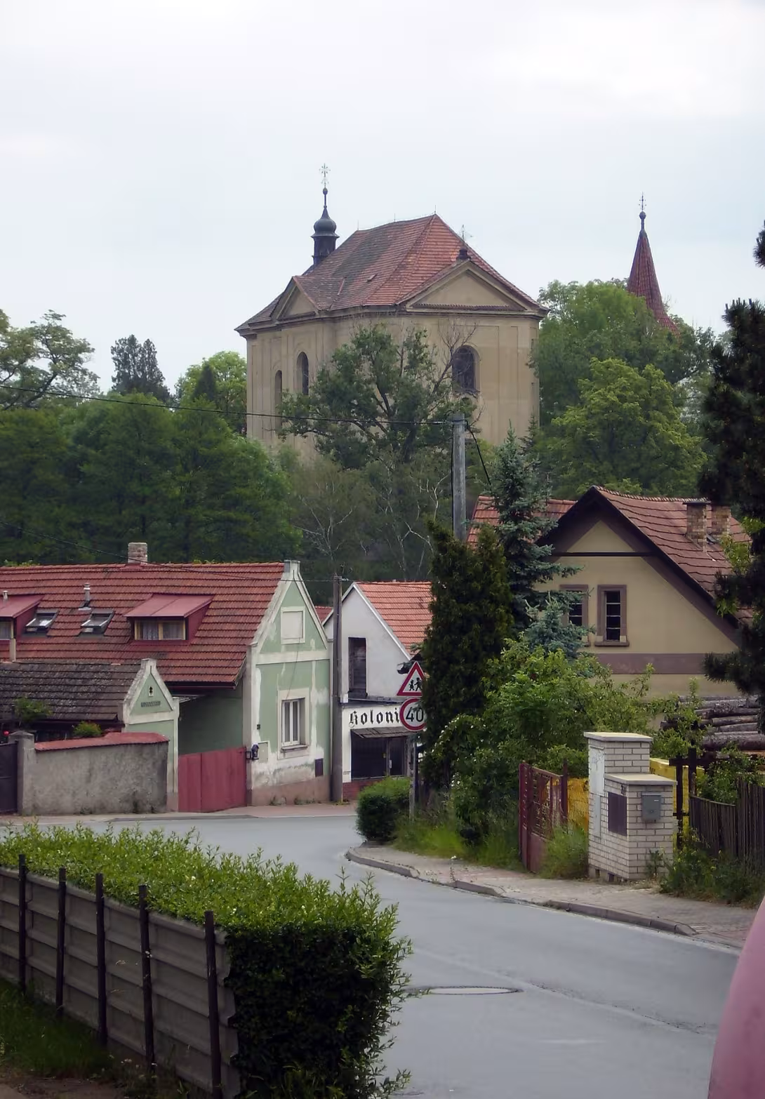 Dnešní pohled – Kostel svatého Jakuba Staršího (Zápy)