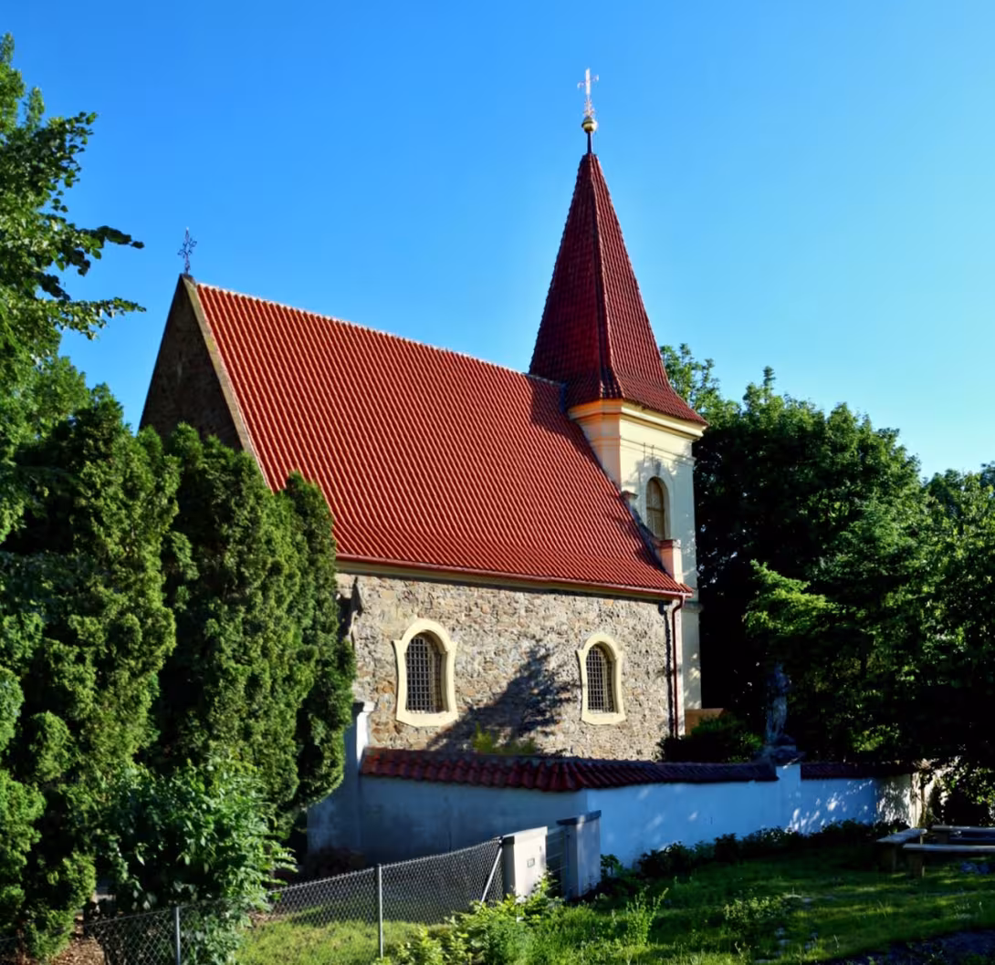Dzisiejszy widok – Kostel svatého Jakuba Staršího (Petrovice)