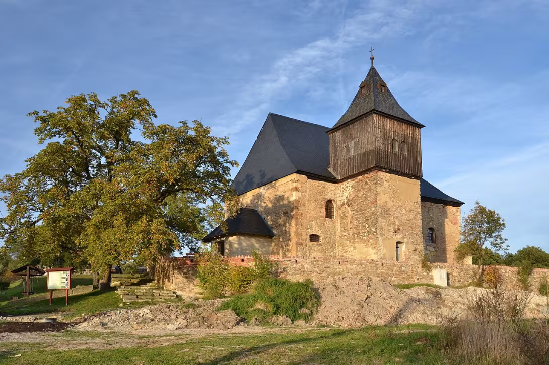 Dzisiejszy widok – Kostel svatého Jakuba Staršího (Bílence)
