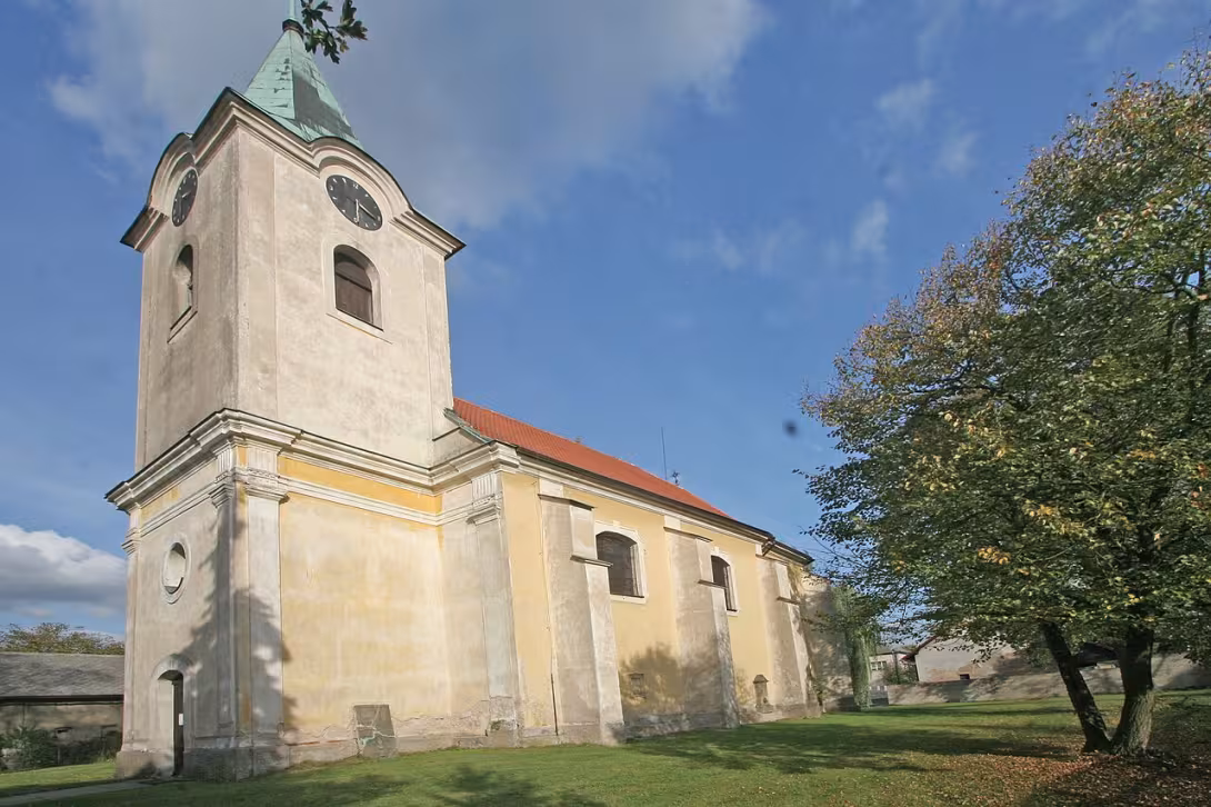 Dzisiejszy widok – Kostel svatého Jakuba Staršího (Kratonohy)
