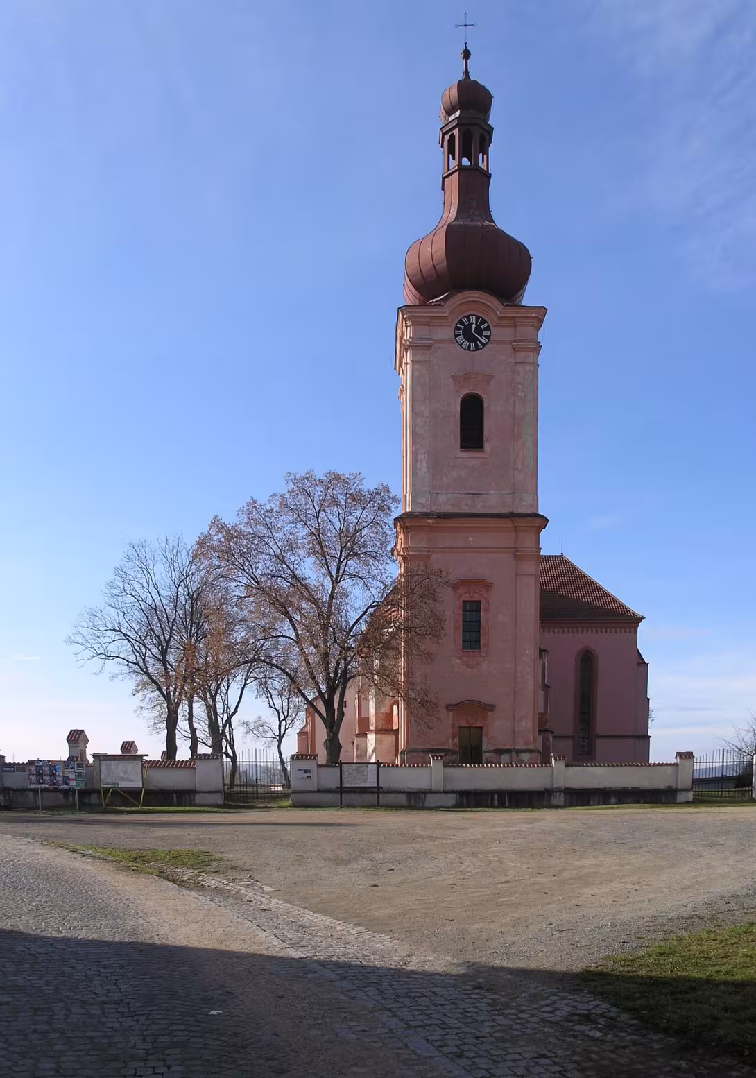 Dnešní pohled – Kostel svatého Jakuba Většího (Nepomuk)