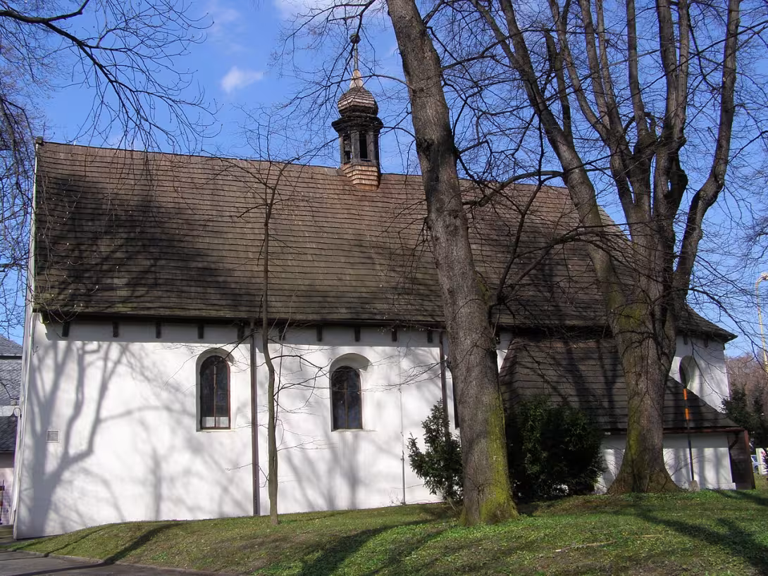 Dnešní pohled – Kostel svatého Jakuba Většího (Krásno nad Bečvou)