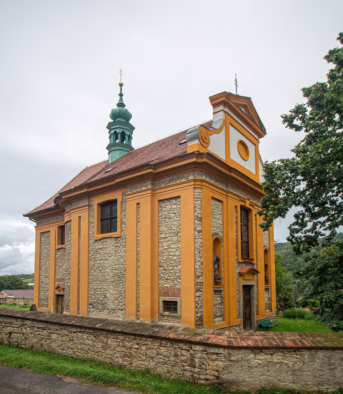 Dnešní pohled – Kostel svatého Jakuba apoštola v Hřivicích