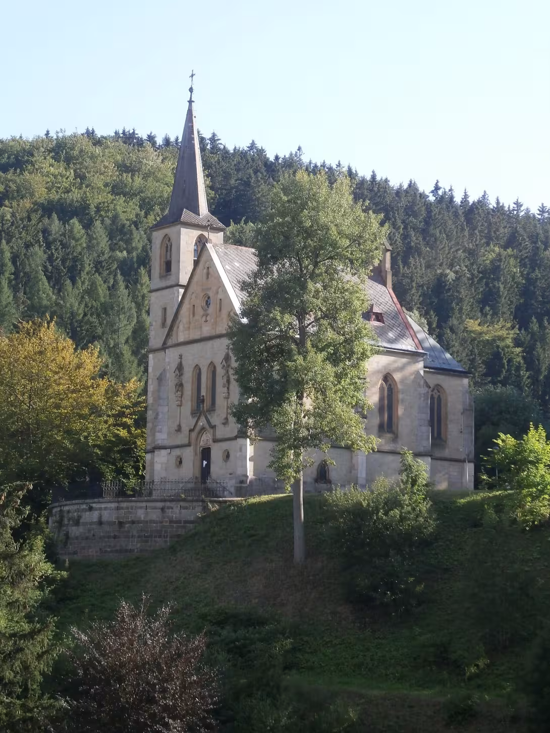 Heutige Ansicht – Kostel svatého Jana Křtitele (Janské Lázně)